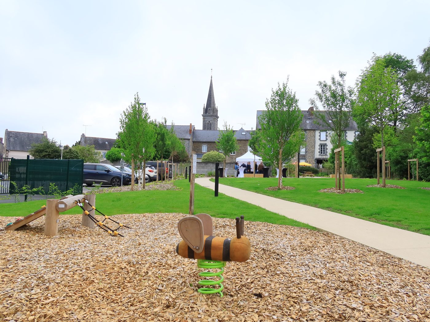 Merdrignac — Le parc urbain