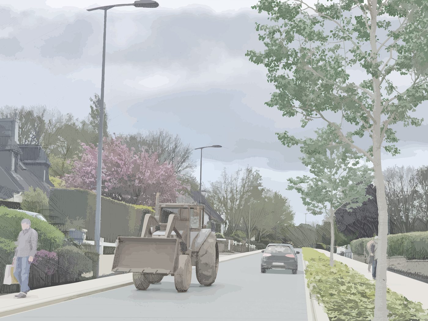 Poullaouen — Vue 1