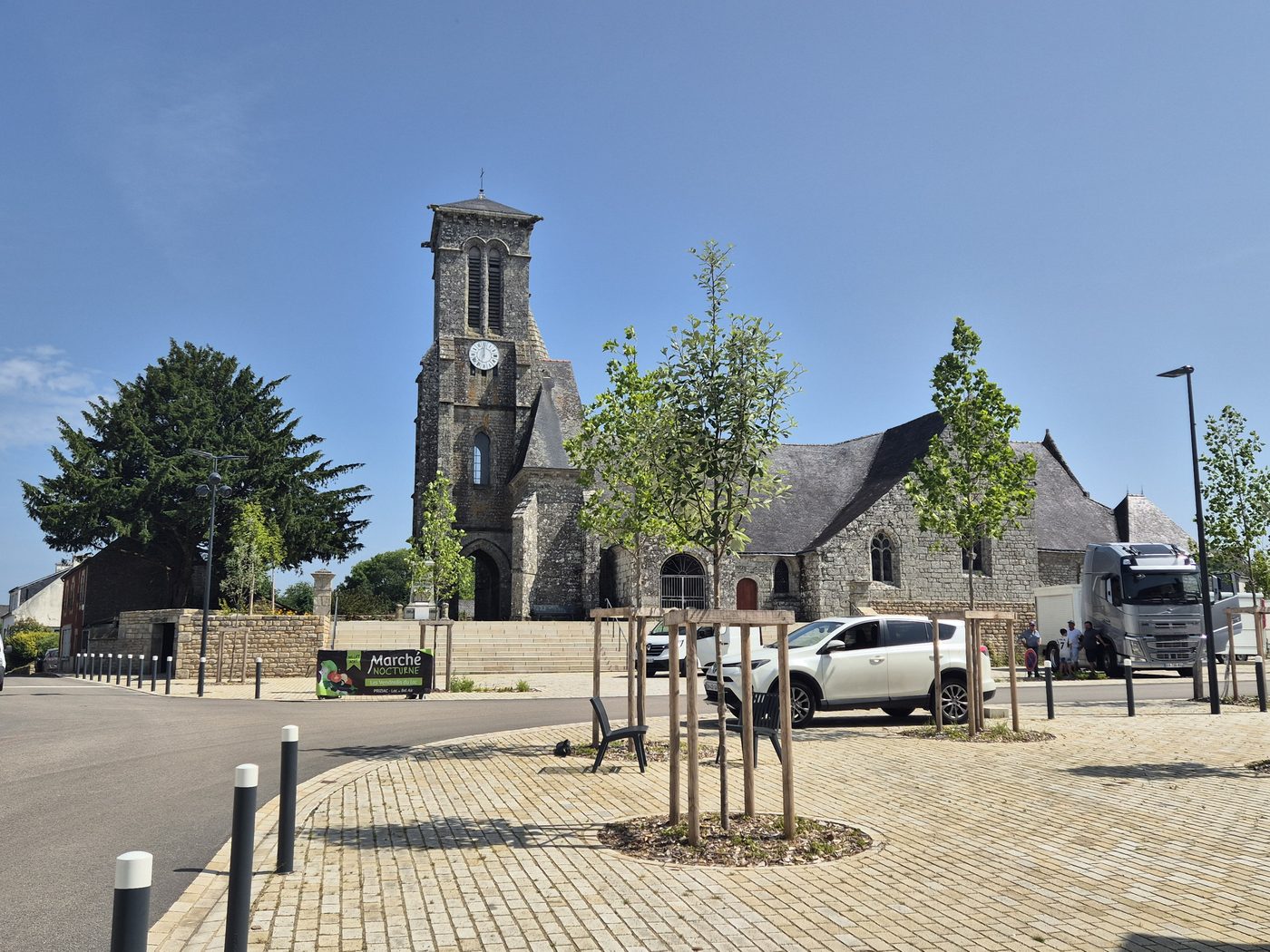 Priziac — Aménagement du centre bourg et des entrées