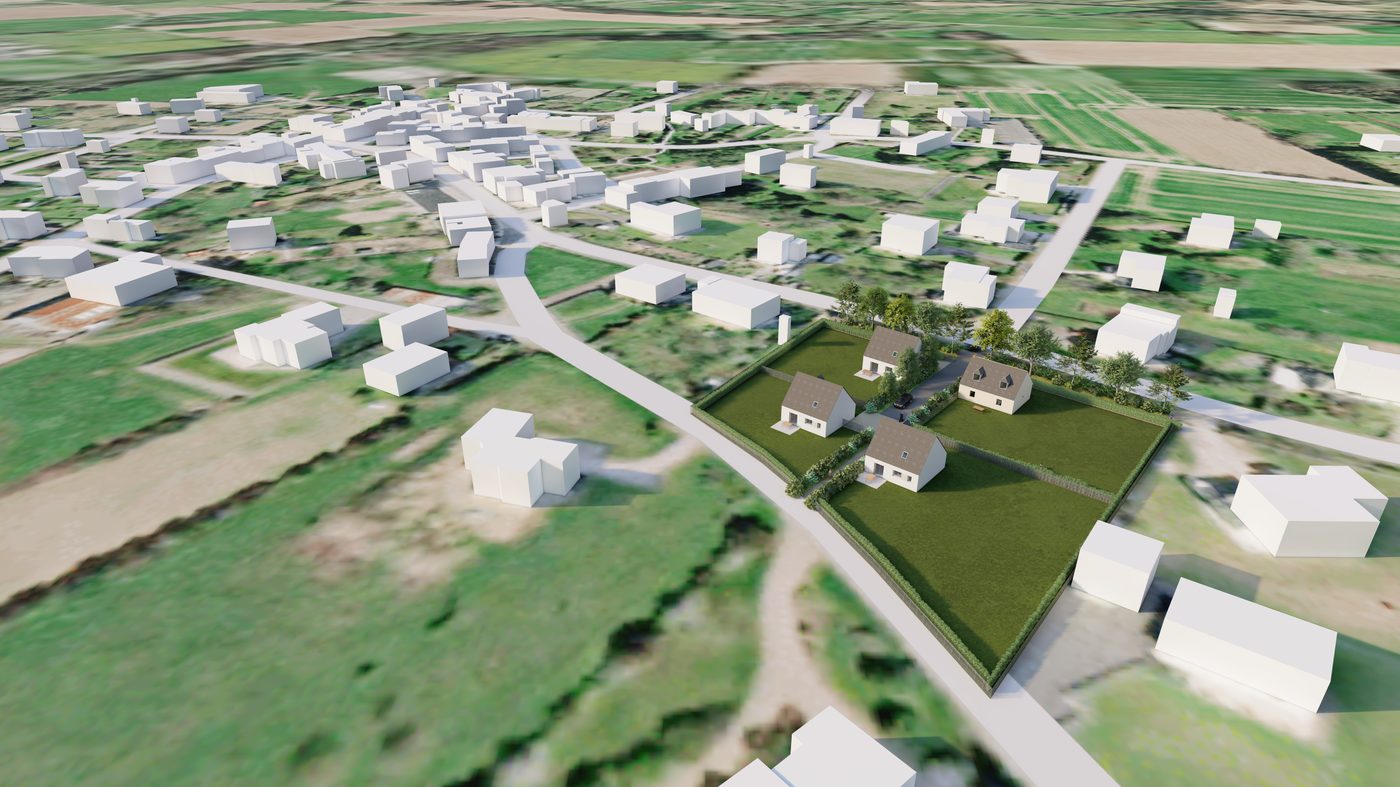 Saint-Servant-sur-Oust — La dent creuse, projet paysager par Atelier Nāga