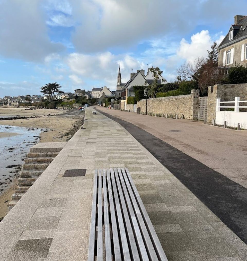 Île de Batz, Le trait d'union vers le bourg : vue 5