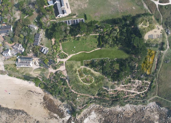 Île de Batz, Imaginer un jardin — Plan guide