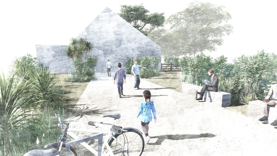 Île de Batz, Imaginer un jardin — Plan guide : vue 4