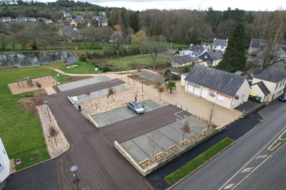 Le Moustoir, Les chemins vers le bourg : vue 4
