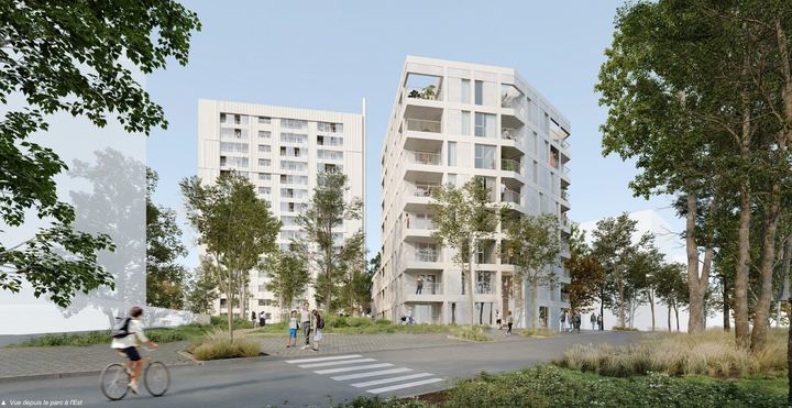 Lorient, Quartier du Bois du Château (Lauréat du concours)