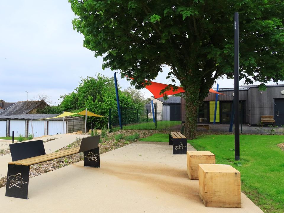 Merdrignac, Le parc urbain : vue 3