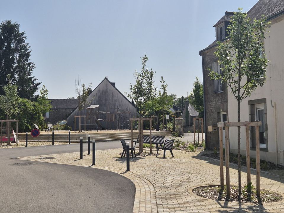 Priziac, Aménagement du centre bourg et des entrées : vue 2