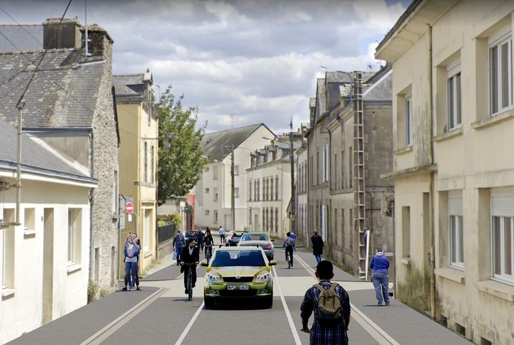 Questembert, Les chemins vers le bourg