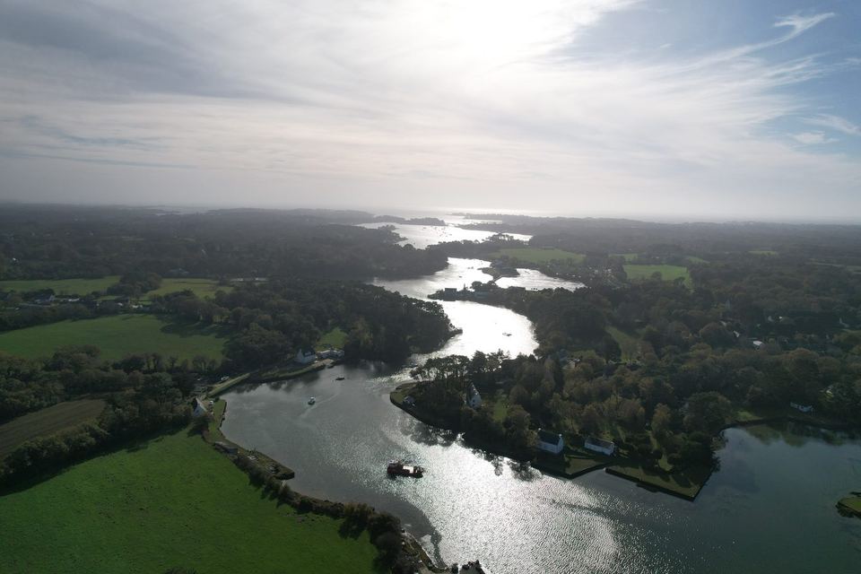 Carnac, Crach, La Trinité-sur-Mer, Réalisation d'un sentier côtier : vue 3