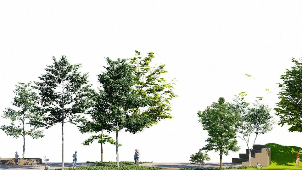 Vannes, Oasis de nature — École Beaupré Lalande : vue 2