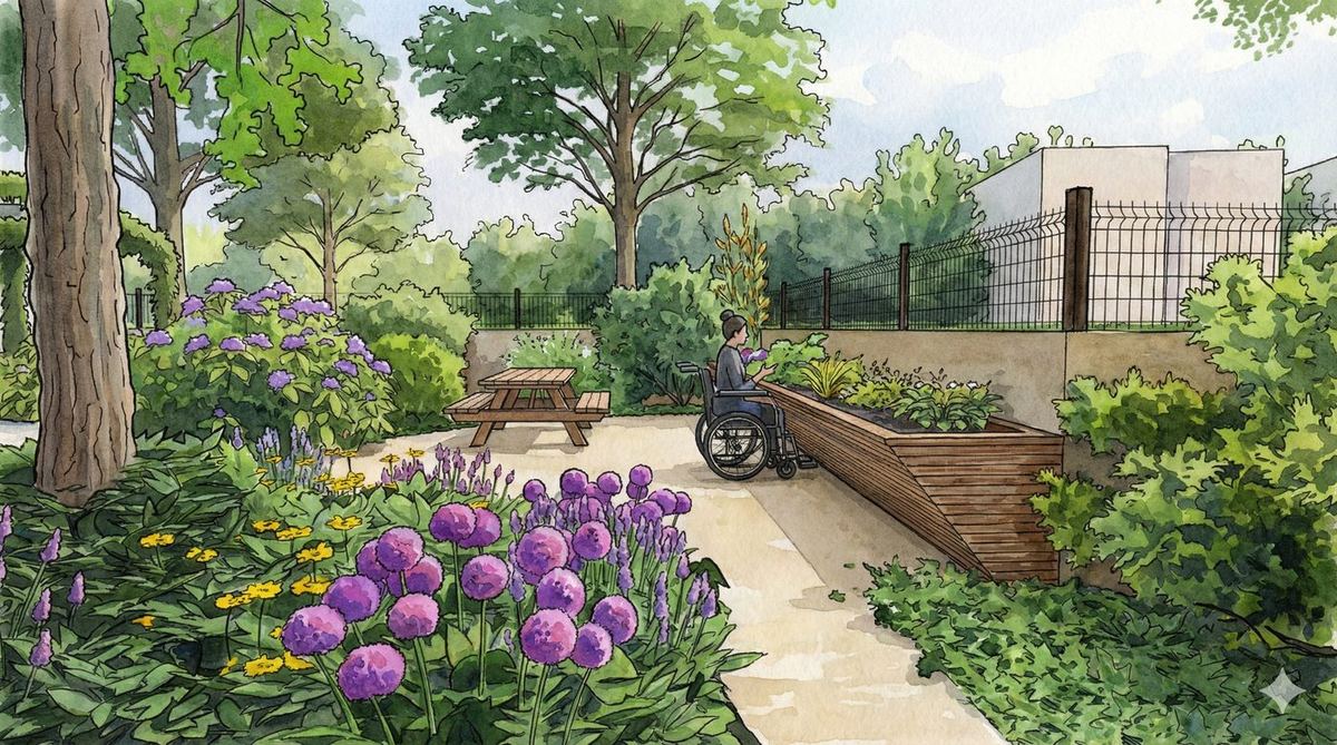 CHBA | Vannes, Jardin entre éveil et mobilités : vue 1