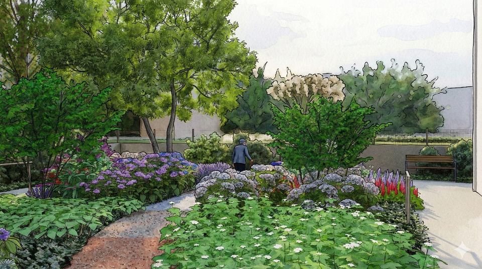 CHBA | Vannes, Jardin entre éveil et mobilités : vue 3