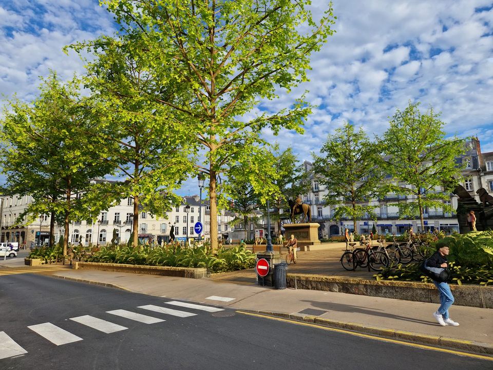 Vannes, Îlot de fraîcheur en ville : vue 2