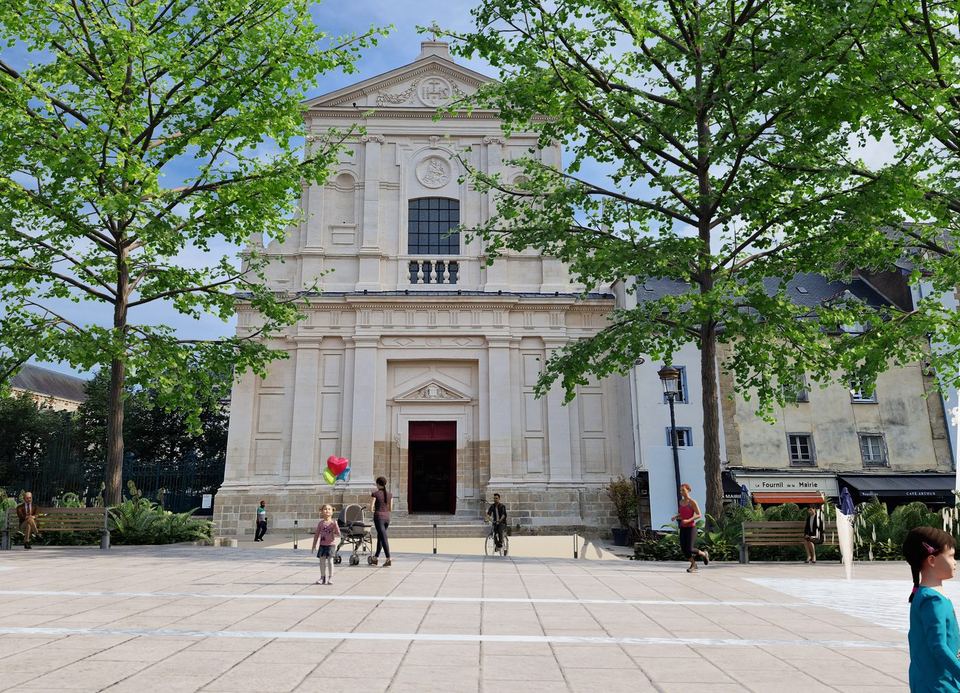 Vannes, Îlot de fraîcheur en ville : vue 3